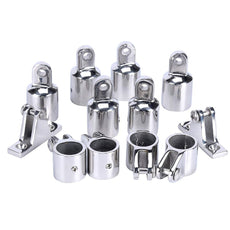 12pcs/Set 3 Bow Bimini Top Fittings Marine Hardware Set 7/8" 22mm