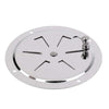 Boat Round Louvered Vent Cover Marine Stainless Steel  5"