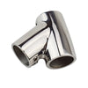 2pcs Marine Hand Rail 60 Degree T Fitting 7/8", 1" Tube