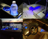 8 LED Blue Stainless Steel Cup Drink Holder with Drain for Marine Rv Camper 2pcs