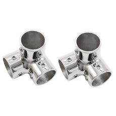 2pcs 25mm Boat Hand Rail Fitting Hardware Marine