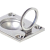 Ring Handle Flush Hatch Locker Cabinet Pull Lift Stainless Steel